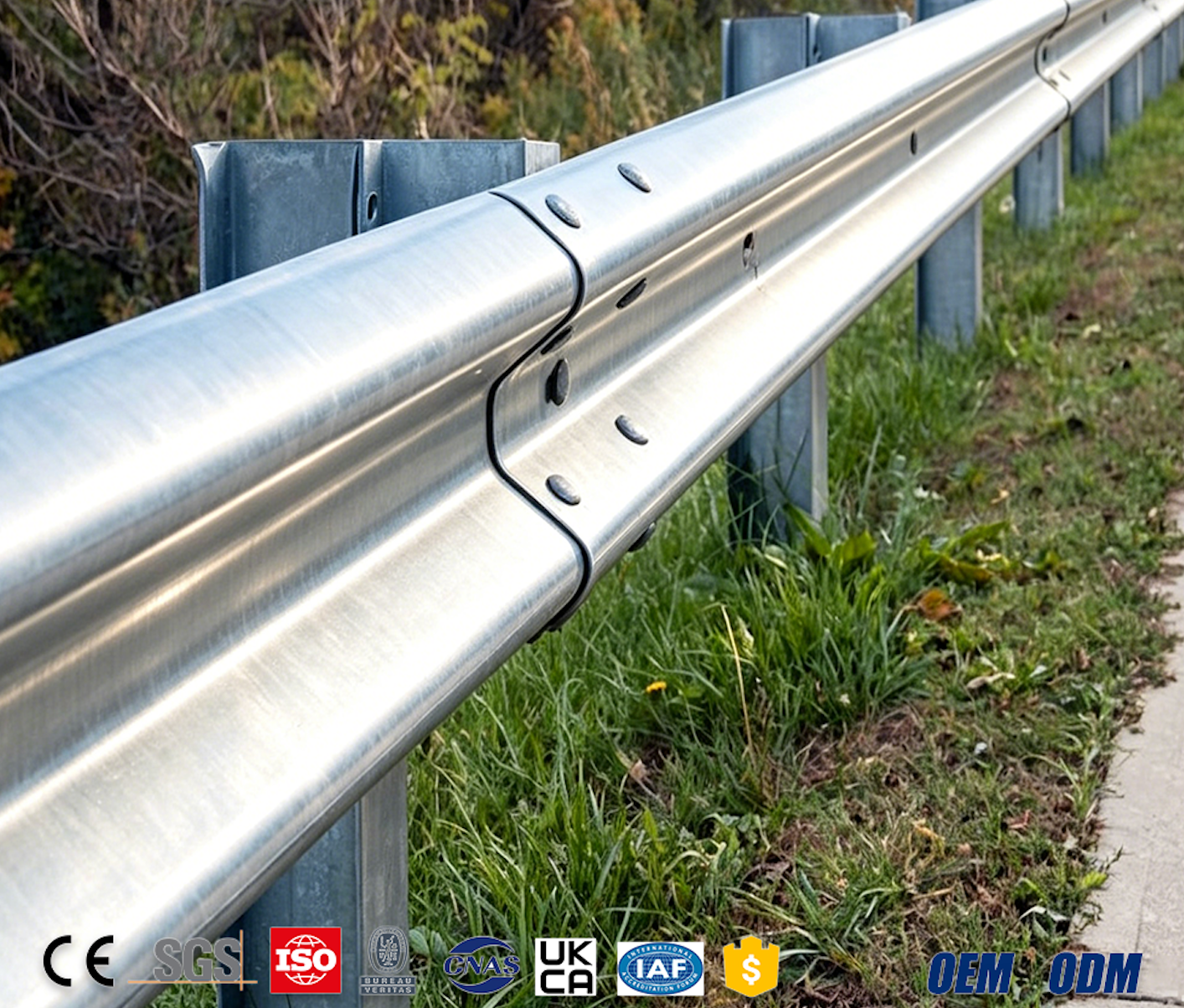 Thrie Beam Guardrail