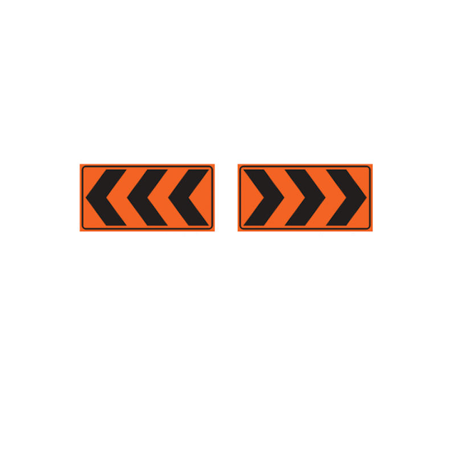 Work Zone Warning Boards