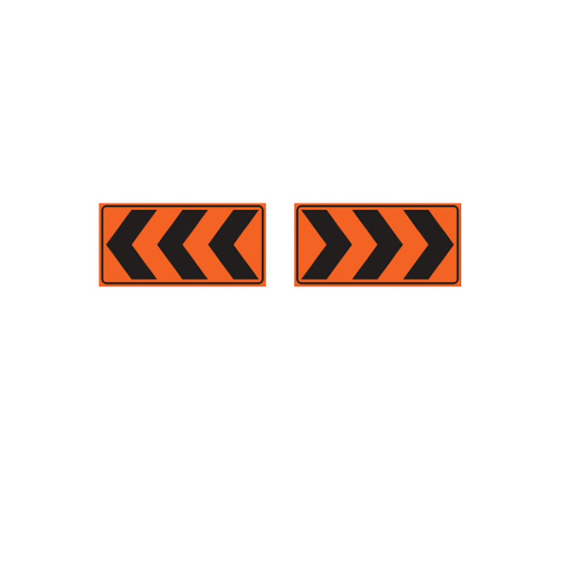 Work Zone Warning Boards