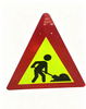 Work Zone Warning Boards