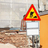 Work Zone Warning Boards